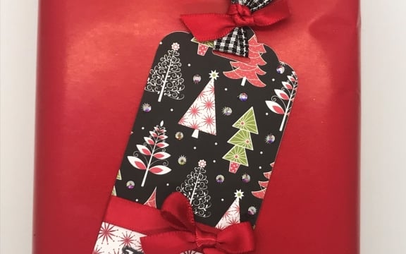 Christmas gift tag